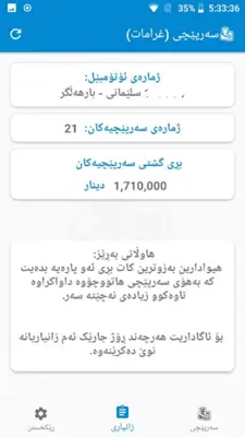 سەرپێچی (غرامات مرورية) android App screenshot 0